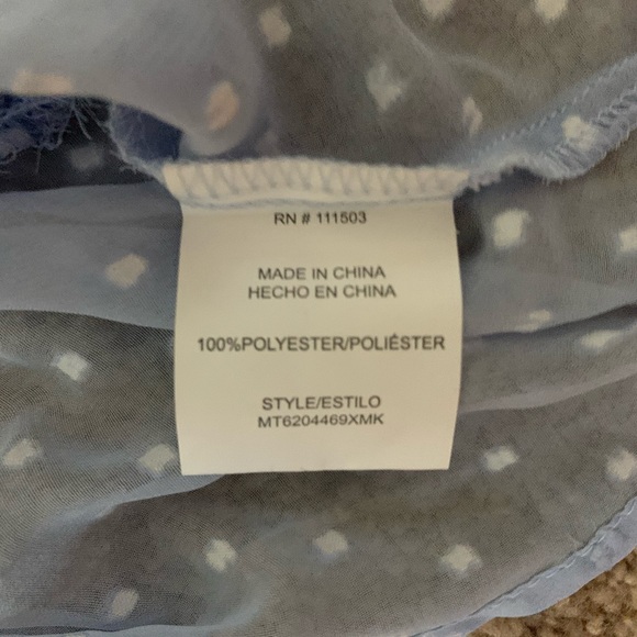 Donated Meraki shirt size small with ruffles EUC - Picture 7 of 9